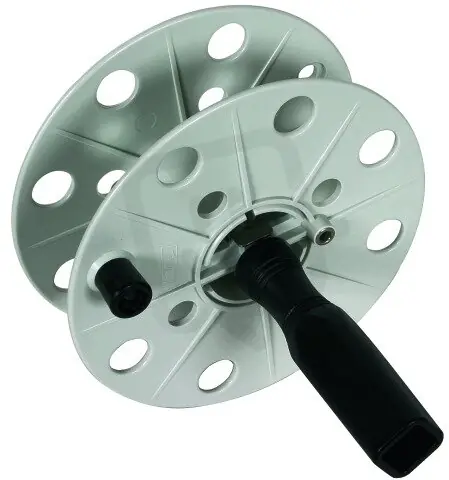 Cenový Hit Navíjecí kotouč, plast šedý, B 40mm, prázdný DEHN 585010