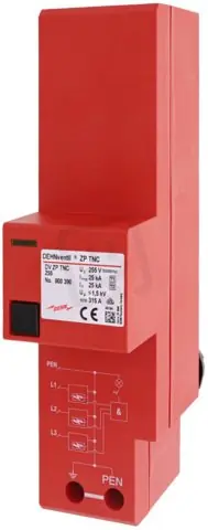 Kombinovaný svodič DEHNventil ZP TNC 900390 Zlevněný