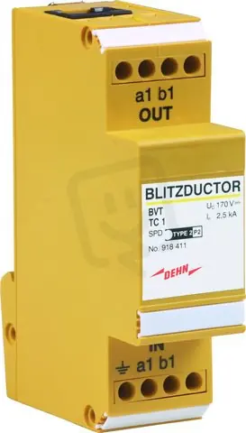 Odeslání Ihned Svodič přepětí BLITZDUCTOR VT DEHN 918411