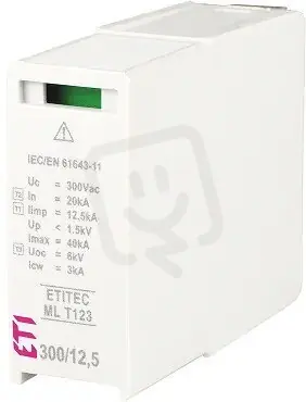 ETI Modul svodiče přepětí MOD.ETITEC ML T123 305/50,50kA, 100kA, 50kA, 305V AC Nejlepší Cena