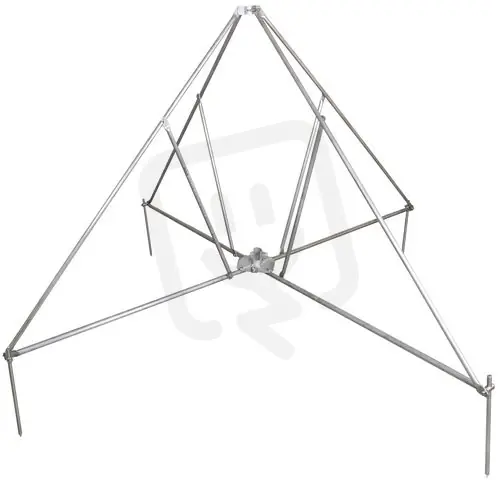 Nakupujte Hned Čtyřramenný stativ sklopný pro trubku D40/50mm rádius 1330mm náklon 10° nerez