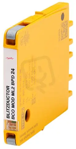 Objednat Nyní Kombinovaný svodič - modul pro 1 pár vodičů BLITZDUCTORconnect stavový terčík
