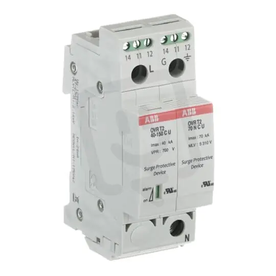 OVR T2 1N 40-150 P TS U Přepěťová ochrana T2 40-150 kA ABB 2CTB802342R2100 Značkový