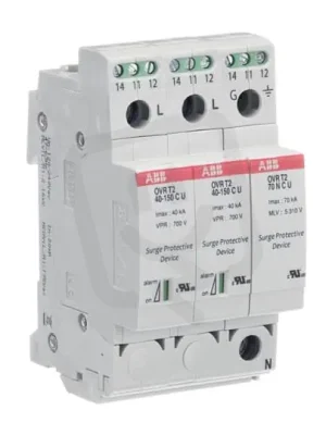 Pouze Dnes OVR T2 2N 40-150 P TS U Přepěťová ochrana T2 40-150 kA ABB 2CTB802344R2100