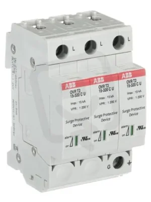 OVR T2 3L 40-320 P TS U Přepěťová ochrana T2 40-320 kA ABB 2CTB802345R2500 Vysoce Kvalitní