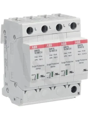 OVR T2 3N 15 150 P U Přepěťová ochrana T2 15-150 kA ABB 2CTB802346R0000 Kup Teď