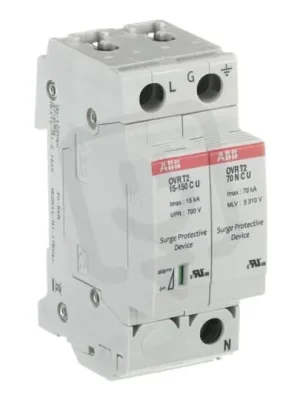 OVR T2 1N 15-150 P U Přepěťová ochrana T2 L1,N 15-150 kA ABB 2CTB802342R0000 Sleva