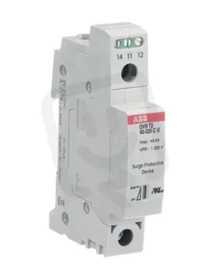 Ověřený OVR T2 40-320 P TS U Přepěťová ochrana T2 L1 40-320 kA ABB 2CTB802341R2500