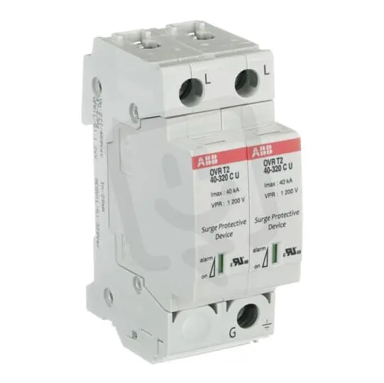Akce OVR T2 2N 15-320 P U Přepěťová ochrana T2 15-320 kA ABB 2CTB802344R0400
