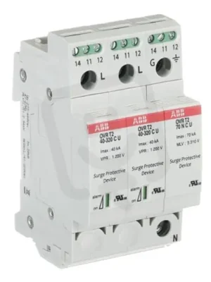 Značkový OVR T2 3L 15-150 P U Přepěťová ochrana T2 15-150 kA ABB 2CTB802345R0000