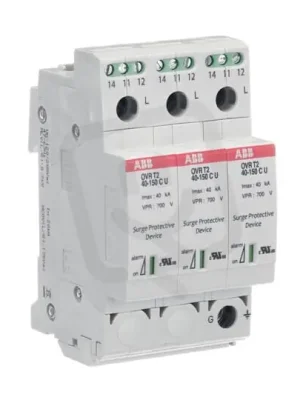 OVR T2 3L 40-150 P TS U Přepěťová ochrana T2 40-150 kA ABB 2CTB802345R2100 Nejlepší Cena