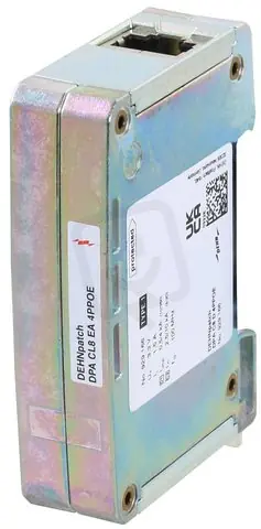 Vrácení Zdarma Kombinovaný svodič bleskových proudů DEHNpatch do 1 Gbit se dvěma konektory RJ45