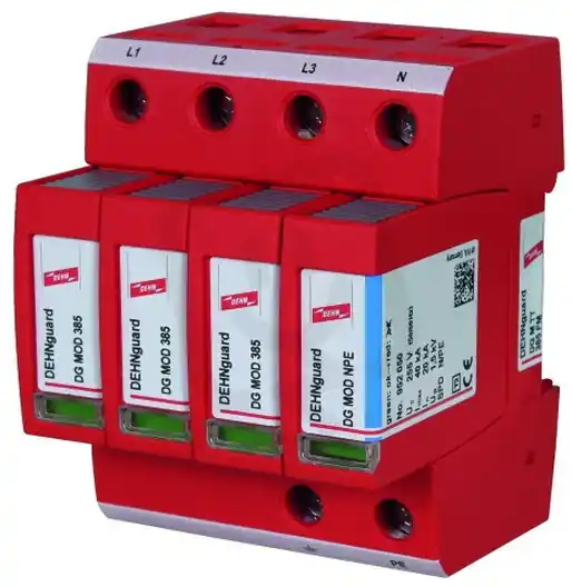 Svodič přepětí typ 2 DEHNguard M 4-pólový pro TT- a TN-S systémy 952332 Nejlepší Volba