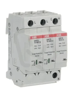 OVR T2 2N 15 150 P U Přepěťová ochrana T2 15-150 kA ABB 2CTB802344R0000 Zlevněný