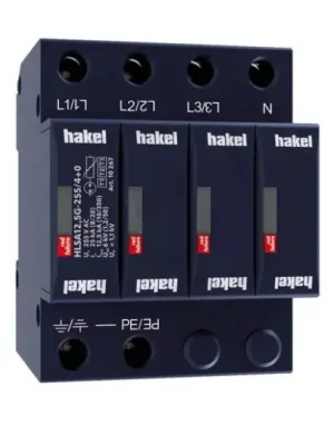 Nejlepší Cena Svodič impulzních proudů a rázového přepětí HAKEL HLSA12,5G-255/4+0