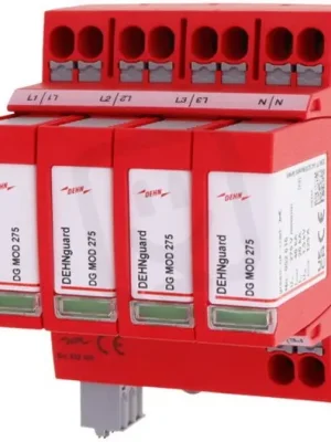 Svodič přepětí typ 2 DEHNguard MP 4-pólový Uc 275V pro TN-S systémy 942405 Nízká Cena