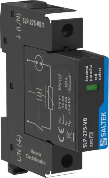 SLP-275-VB/1 kombinovaný svodič přepětí, TN a TT 25 kA (8/20) Kup Teď