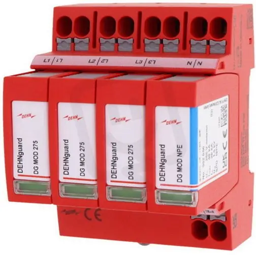 Svodič přepětí typ 2 DEHNguard MP 4pól Uc 275V pro TT- a TN-S 942310 Odeslání Ihned