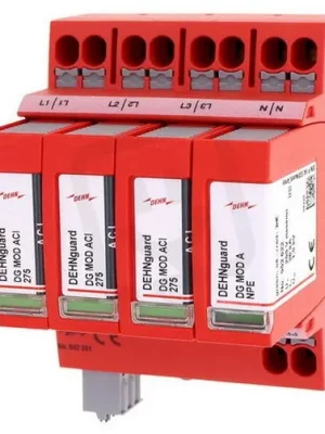 Rychlé Dodání Svodič přepětí typ 2 DEHNguard MP 4pól Uc 275V pro TT- a TN-S 942341