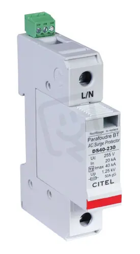 Přímo Od Výrobce Přepěťová ochrana 2 AC DS41S-230/DE CITEL 33170520