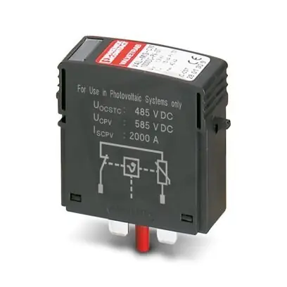 Must-Have Zásuvný svodič pro přepěťovou ochranu typ 2 VAL-MS 1000DC-PV-ST/4 1019121