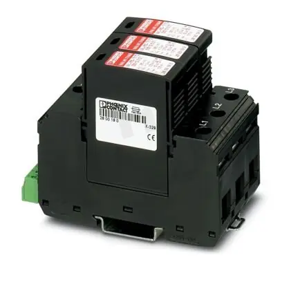 Svodič proudu blesku/svodič přepětí typ 1/2 VAL-MS-T1/T2 335/12.5/3+0-FM 2800188 Výhodná Nabídka