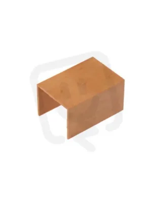 Značkový Spojka 18x18mm, imitace dřeva světlá MALPRO 51818-8802