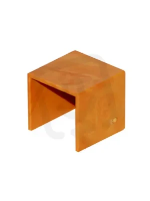 Levný Koncovka 70x60mm, imitace dřeva světlá MALPRO 67060-8802