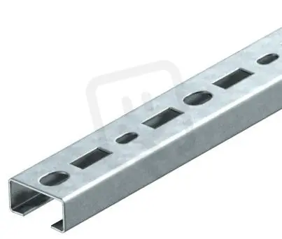 Levný OBO CML3518P0150FS Profilová lišta děrovaná šířka výřezu 17mm 150x35x18 Ocel