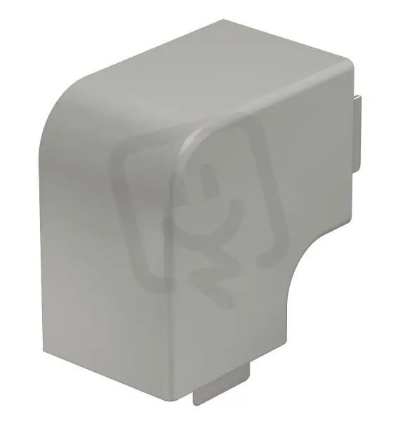 Horká Nabídka OBO WDK HF60060GR Kryt plochého rohu pro kanál WDK 60x60mm kamenná šeď