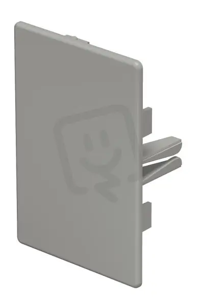 OBO WDK HE60090GR Koncový díl pro kanál WDK 60x90mm kamenná šeď Sleva