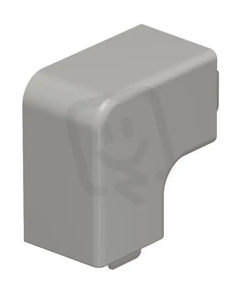 Vysoce Kvalitní OBO WDK HF25025GR Kryt plochého rohu pro kanál WDK 25x25mm kamenná šeď