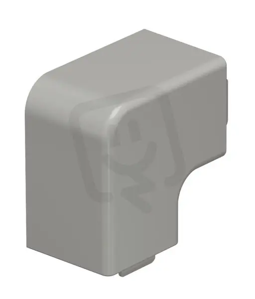 Zlevněný OBO WDK HF30030GR Kryt plochého rohu pro kanál WDK 30x30mm kamenná šeď