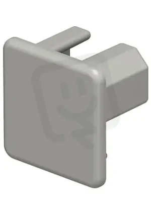 Akce OBO WDK HE20020GR Koncový díl pro kanál WDK 20x20mm kamenná šeď