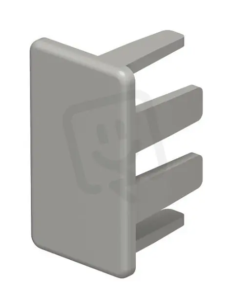 OBO WDK HE15030GR Koncový díl pro kanál WDK 15x30mm kamenná šeď Přímo Od Výrobce
