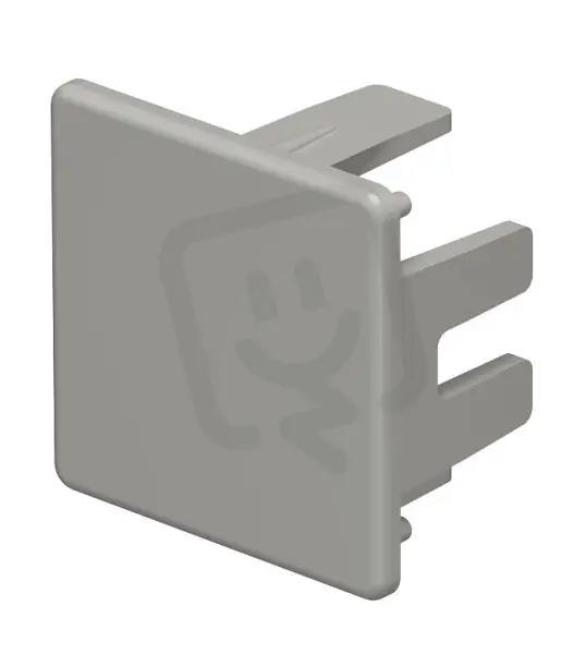 OBO WDK HE30030GR Koncový díl pro kanál WDK 30x30mm kamenná šeď Autentický