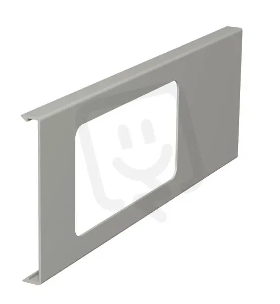 OBO D2-2 110GR Vrchní díl pro vest. přístrojů dvojnás. 110x300mm kamenná šeď Nová Kolekce