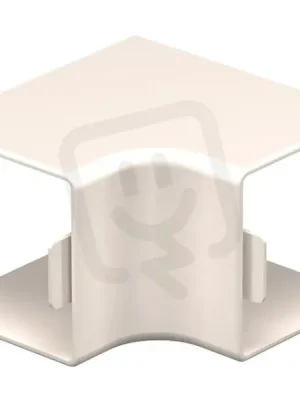 Dokud Zásoby Vydrží OBO WDK HI40040CW Kryt vnitřního rohu pro kanál WDK 40x40mm krémová bílá