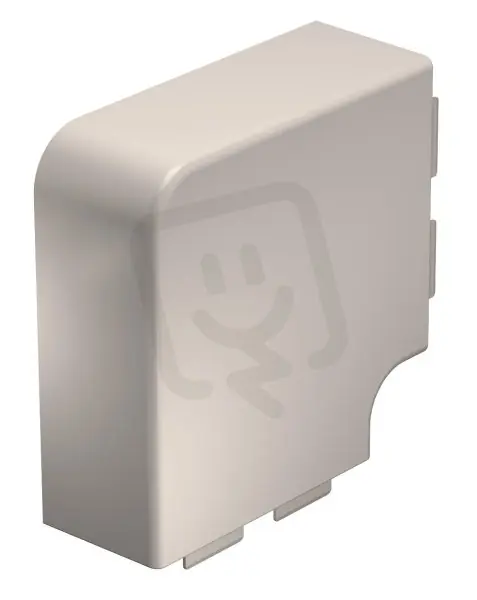 Tovární Cena OBO WDK HF60130CW Kryt plochého rohu pro kanál WDK 60x130mm krémová bílá