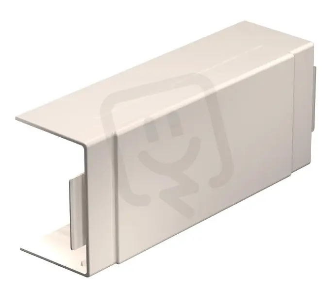 OBO WDK HK60090CW Víko dílu T a křížení pro kanál WDK 60x90mm krémová bílá Cenová Bomba