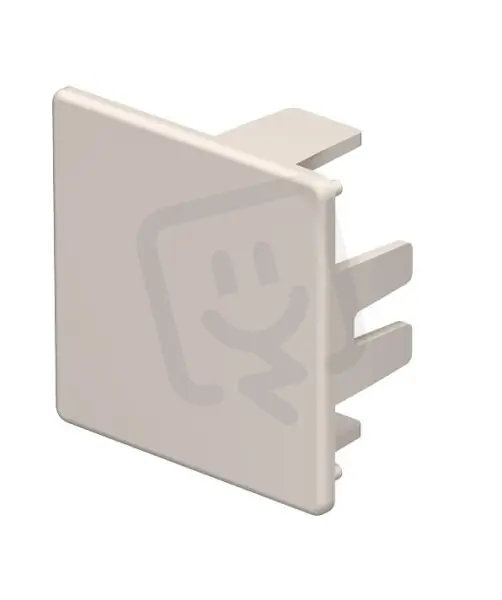 Rychlé Dodání OBO WDK HE40040CW Koncový díl pro kanál WDK 40x40mm krémová bílá