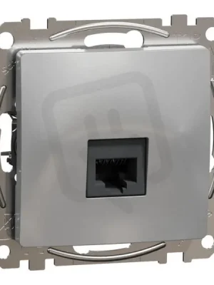 Sedna D/E Datová zásuvka 1xRJ45 kat. 6 UTP, Aluminium SCHNEIDER SDD113461 Koupit Online