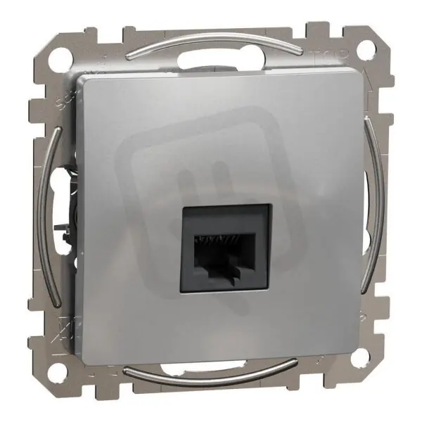 Sedna D/E Datová zásuvka 1xRJ45 kat. 6 UTP, Aluminium SCHNEIDER SDD113461 Koupit Online