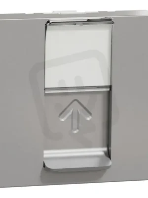 Datová zásuvka NOVÁ UNICA 1xRJ45 Kat.5e UTP, 2M, Aluminium SCHNEIDER NU341130 Víkendová Akce