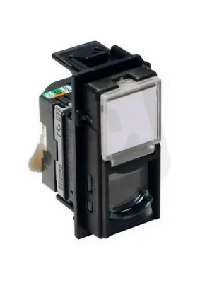 LIVING NOW DATOVÁ ZÁSUVKA RJ45 CAT5E UTP BEZNÁSTROJOVÁ 1 MODUL ČERNÁ LEGRAND Akční Nabídka
