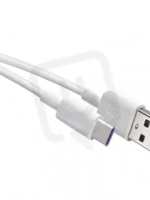 Sleva Nabíjecí a datový kabel USB-A 2.0 USB-C 2.0, 1,5 m, bílý EMOS SM7026