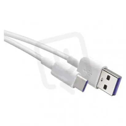 Sleva Nabíjecí a datový kabel USB-A 2.0 USB-C 2.0, 1,5 m, bílý EMOS SM7026