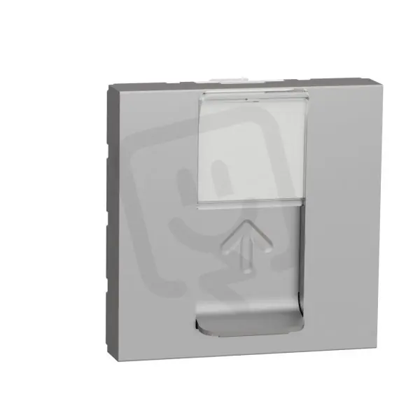 Nakupujte Hned Datová zásuvka NOVÁ UNICA 1xRJ45 Kat.6 STP, 2M, Aluminium SCHNEIDER NU341730