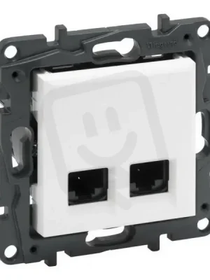 Levný NILOÉ STEP DATOVÁ ZÁSUVKA 2XRJ45 C5E UTP BÍLÁ LEGRAND 863160