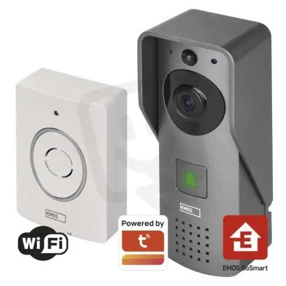 Bezpečná Platba GoSmart Domovní bezdrátový videozvonek IP-09C s Wi-Fi EMOS H4031